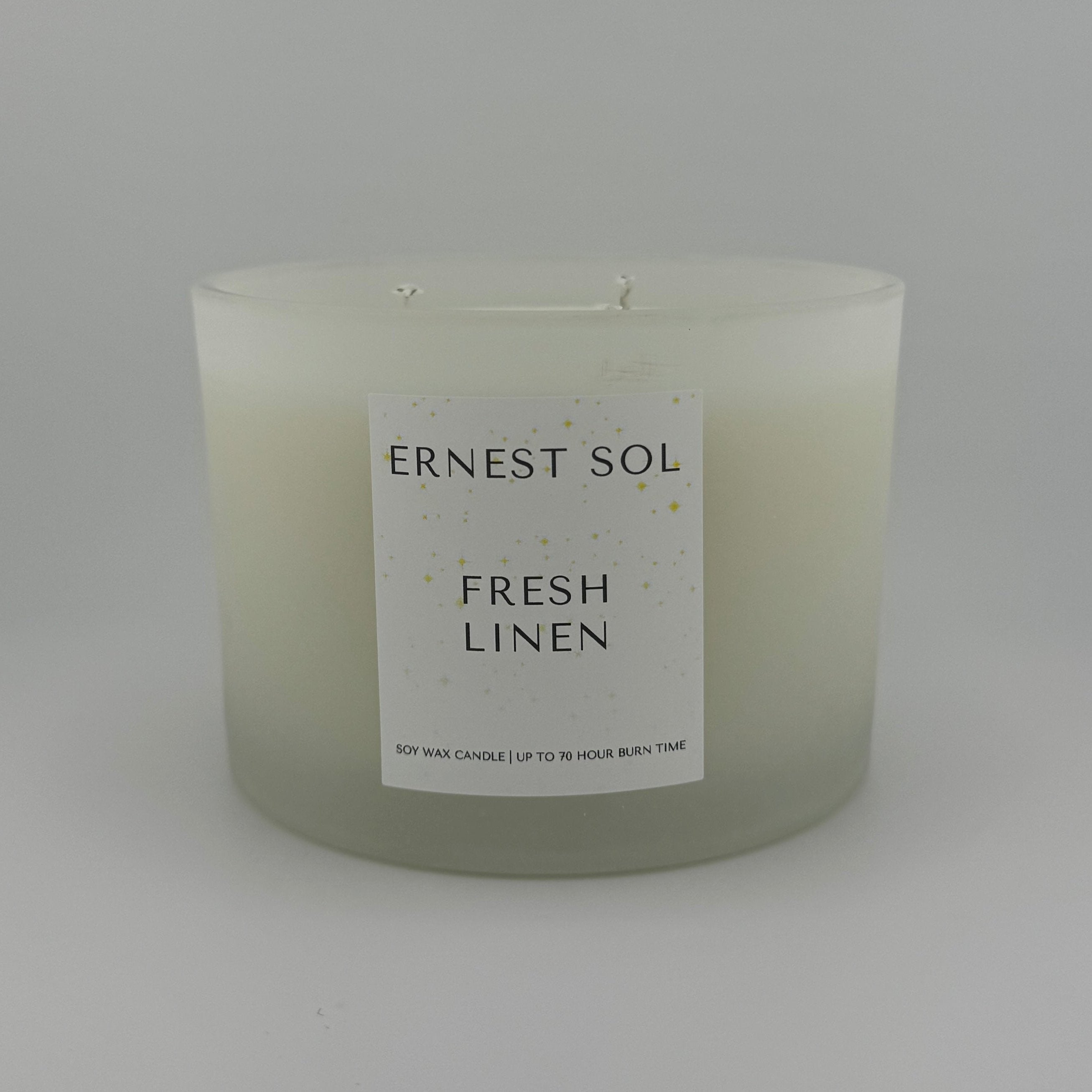 3-Wick Fresh Linen Candle